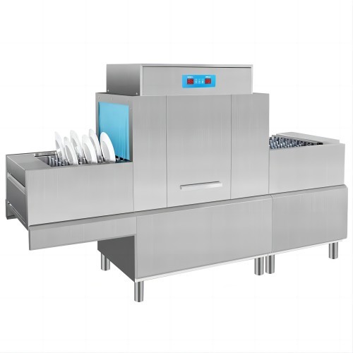 Quality ODM Conveyor Commercial Dishwasher Machine With Dryer Adjustable for sale
