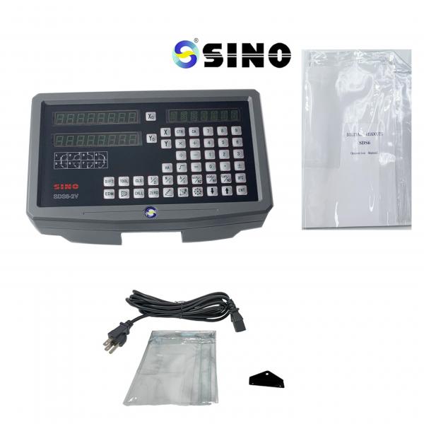 Quality SDS6-2V RS-442/TTL Digital Readout Kit Two Axes DRO For Milling Machine EDM for sale