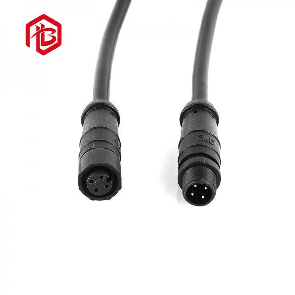 Quality Black White LED Light 2 PIN 3 PIN Watertight Power Connector for sale