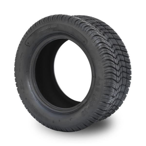 Quality Golf Cart 205/50-10 Street Tires Compatible with 10 Inch Wheels - No Lift Required for sale
