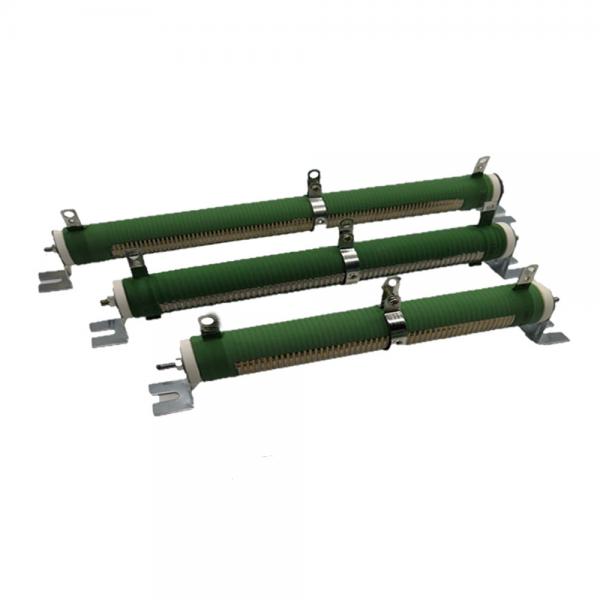 Quality Adjustable Tubular Power Wirewound Resistors Silicone Coated for sale