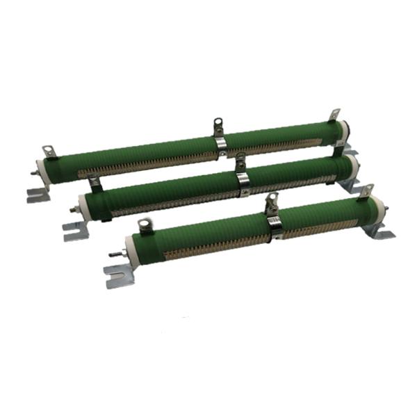 Quality Adjustable Tubular Power Wirewound Resistors Silicone Coated for sale