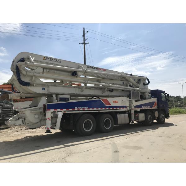 Quality 110 CUBIC Concrete Boom Truck Volvo Chassis ZLJ5420THB125-47 for sale