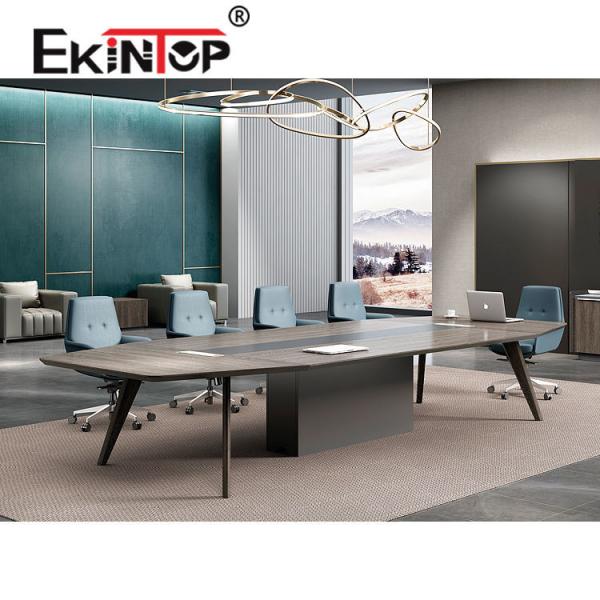 Quality MDF Multifunction Modern Conference Table For Meeting Room SGS Certificate for sale