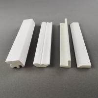 China Decorative Solid WPC Door Frame Trim Moulding / Pvc Extruded Profiles Waterproof factory