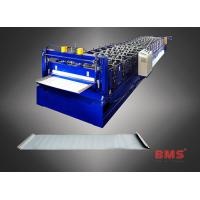 china Steel Roof Panel Roll Forming Machine , High Speed Metal Roofing Machine