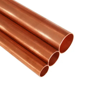 Quality Export hot selling Solid Copper Pipe C10200,T2,C1100 Copper straight pipe use for Air Condition for sale