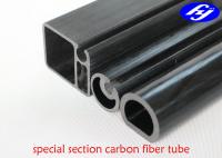 China Special Section Pultruded Carbon Fiber Rod For Outdoor Main Structural Body factory