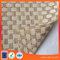China Rattan color 12X12 PVC coated mesh fabric Textilene mesh fabrics factory