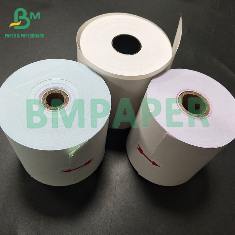 China 55gsm 80mm Thermal Paper Roll Papier Termiczny For Supermarket Ticket Paper factory