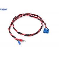 Quality Auto Electrical Cable Assemblies With 3.81mm 2 Pin Terminal Block UL1007 18AWG for sale