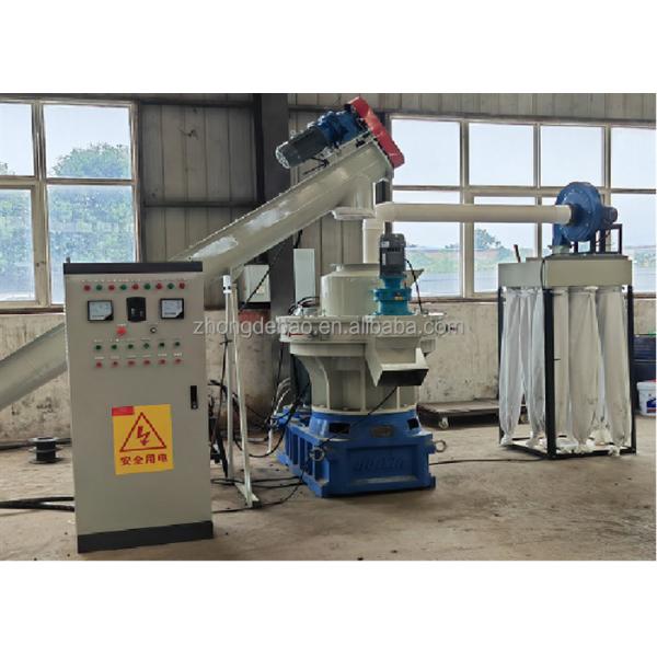 Quality High capacity vertical ring die biomass pellet machine sawdust processing wood pellet machine with CE for sale