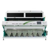 Quality 7 Chutes Vegetable Sorting Machine , 448 Channels Dried Onion Color Sorter for sale