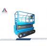 China 8m Crawler Hydraulic Self Propelled Scissor Lift with Battery Power factory
