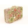 China Rhinestone Novelty New Look Clutch Bags , Top Grade Crystal Beaded Clutch Bag factory