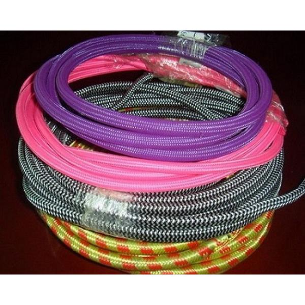 Quality Polyster Pet Expandable Braided Sleeving Black  For Electrical Cables / Power Cord for sale