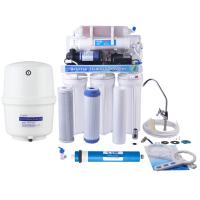 China 6 Stages 50GPD Kitchen Use RO Water Purification Alkalline Water Filter System factory