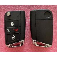 China 315Mhz 3 + 1 Button NBGFS12P01 5G0959752BE Keyless Flip Key For VW GTI Golf factory