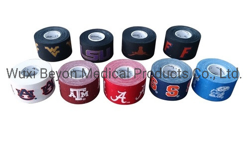 Quality Thick Thumb Wide Printed Sports Tape Adhesive Cotton  Team Logo Printed for sale