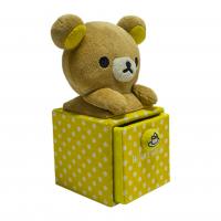 China Personalized Bear Toy Box Essentials Bear Gift Box Recycled Materials factory