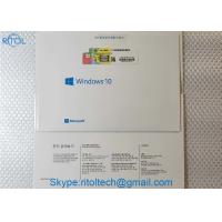 China Multi Language Windows 10 Product Key Sticker Professional 64 Bit OEM FPP License factory