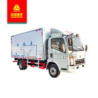 China Sinotruk HOWO 6 Tyres Cool Chain Refrigerated Van Transport Truck Fresh Food Light Duty factory