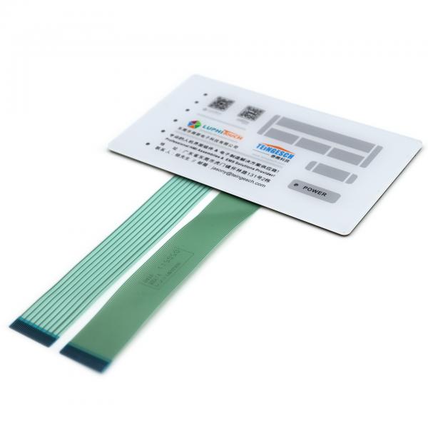 Quality LGF Backlighting Backlit Membrane Switch With Sird Firing LED 3M Adhesive for sale