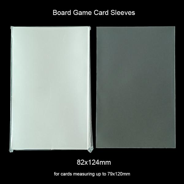 Quality Non Glare Board Game Sleeves 82x124mm Gamegenic Clear Sleeves for sale