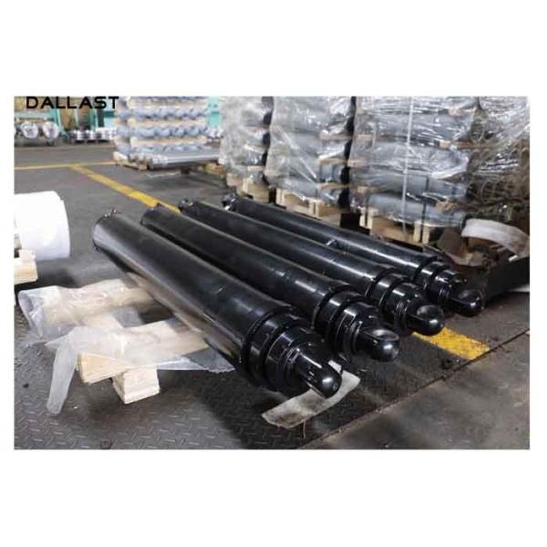 Quality 6 Inch Bore Welded Dump Trailer Telescoping Hydraulic Cylinder for sale