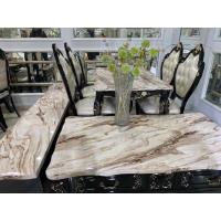 China Environmentally Friendly 5 Piece Coffee Table Set , Marble Top Tea Table Set factory