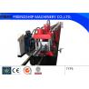 China Full Automatic 3mm GI Door Frame Metal Roofing Machine Use Gearbox Driven factory