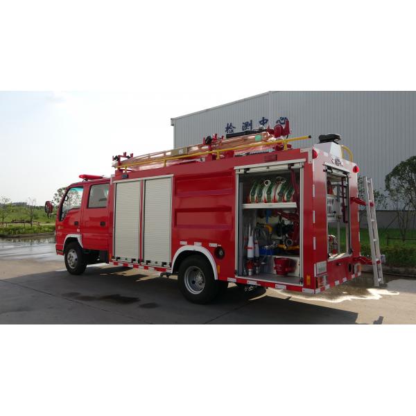 Quality ISUZU Fire And Rescue Vehicles Foam Powder Combination For Emergency Fire Fighting for sale