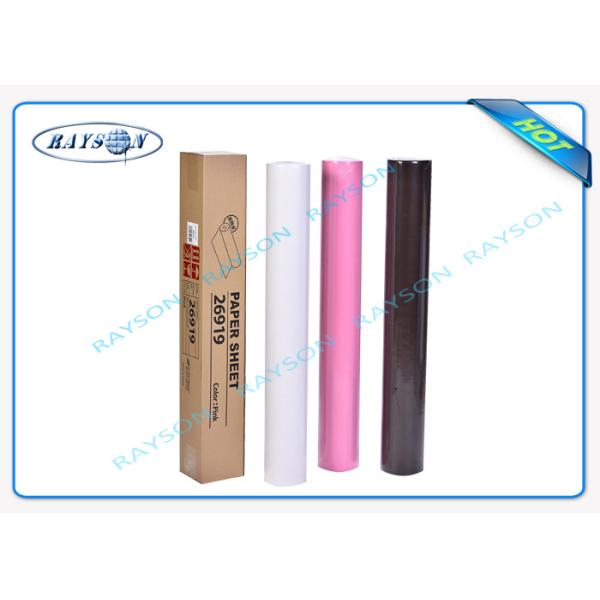 Quality Pink Disposable Medical Non Woven Cloth 100% Raw Material Environmental for sale