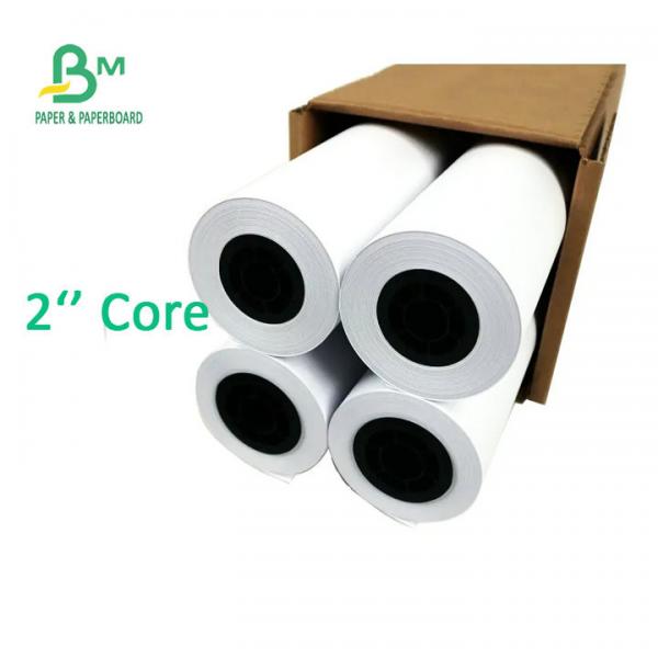 Quality Wide Format CAD Uncoated Bond Rolls 20# Plotter Paper 24'' x 150' for sale