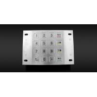 Quality Access Control Kiosk number pin pad Stainless Steel ATM Pin Keypad for sale