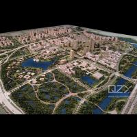 China UPDIS 1:1000 Jingzhou Urban Design Concept model factory