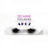 China Natural Real Mink Eyelashes Black Color 8 - 27MM Length With Private Label factory
