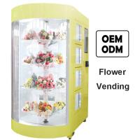 China 24 Hours Convenience Floral Vending Machine Floral Store Shop Equipment OEM ODM With Humidifier factory