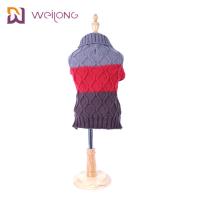 China Color Matching Pet Clothing Customized ISO9001 WMT Knitted Dog Jumpers factory