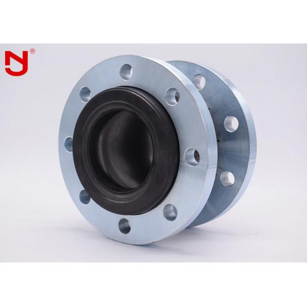 Quality DN80 DIN Single Sphere Rubber Expansion Joint Steel Wire Strand Pressurized Ring for sale