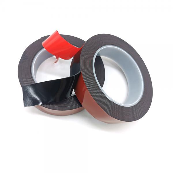 Quality 90°C Heat Resistant Acrylic Foam Tape Moisture Proof Clear / Red Color for sale