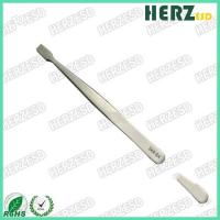 China Flexible Durable ESD Safe Tools , Thin Square Flat Tip Tweezers For Medical Device factory