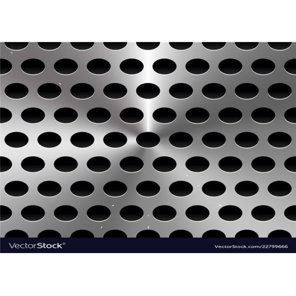 Quality Galvanized Perforated Metal Sheet / Punching Metal Panel Width Customized for sale