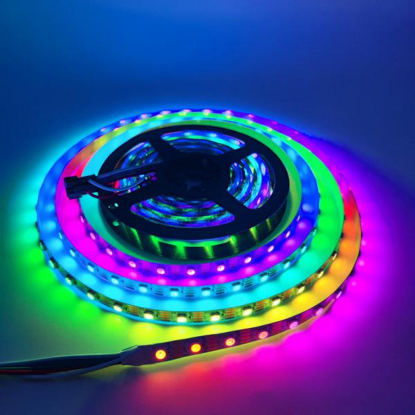 Quality 12V Flexible Led Tube Strip SMD 5050 RGB Multi Colors 300 LEDs for sale