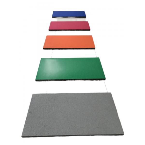 Quality Multicolor EPDM Rubber Tiles , Thickness 25mm Rubber Play Mats Outdoor for sale
