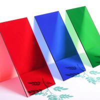 China Plastic sheet white board Acrylic Sheet Cut to Size Custom Made Rainbow Color Plastic Board double sided acrylic mirror factory
