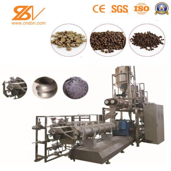 Quality Floating Fish Feed Processing Machine / Sinking Fish Feed Pellet Production Plant for sale