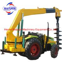 China BS850 Earth Auger Drilling Rig Borer Machine Earth Auger Drill Bit factory