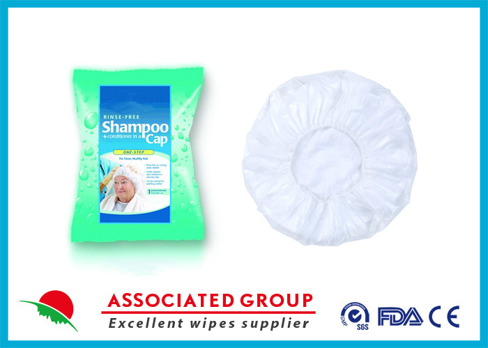China Formulated Baby Shampoo Cap / Color Shampoo Cap No Rinse Disposable factory