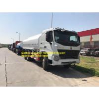 Quality Sinotruk White Howo A7 Fuel Tank Truck 6x4 Oil Tank Truck Lhd Zz1257n4347n1 for sale